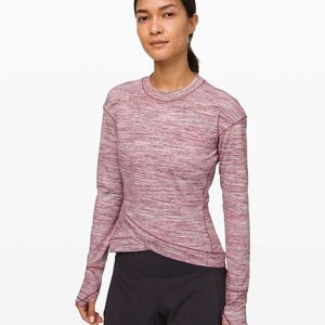 lululemon athletica Pink Long Sleeve Top